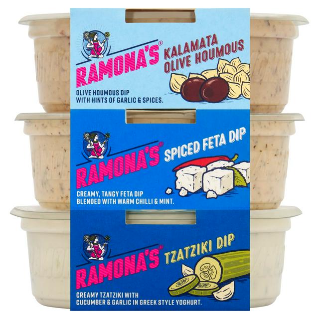 Ramona's Greek Trio Divine Dips 300g
