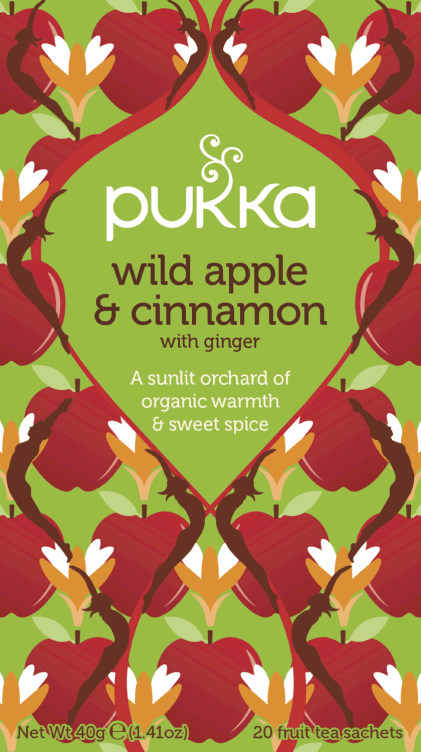 Apple&Cinnamon Urtete Økologisk 20pos Pukka