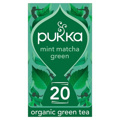 Pukka Organic Mint Matcha Green 20 Tea Bags