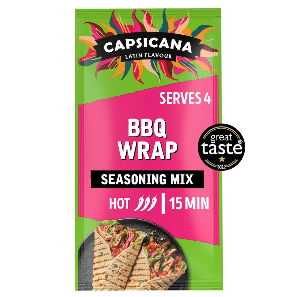 Capsicana Paprika Brazilian Bbq Wrap Seasoning Mix 28G