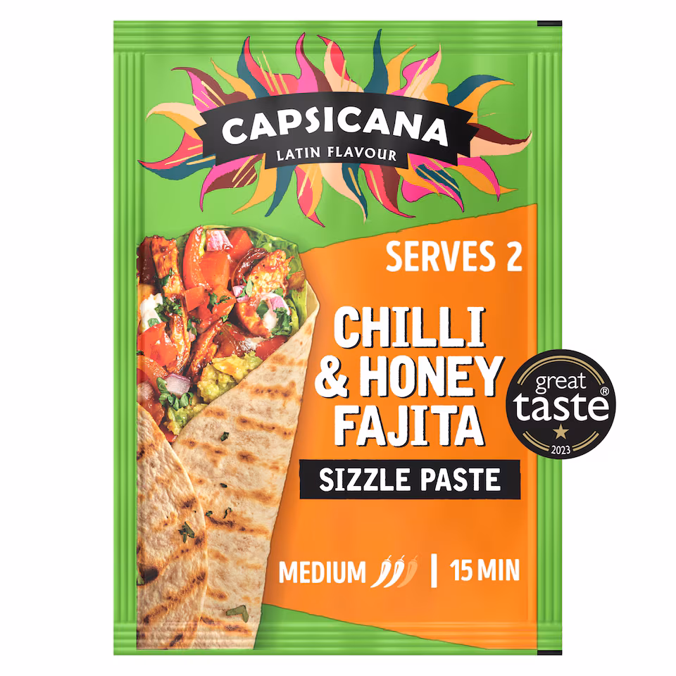 Capsicana Mexican Fajita Chilli & Honey Paste 60G