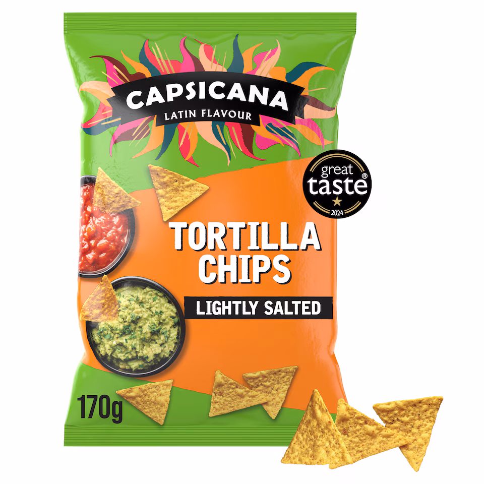 Capsicana Tortilla Chips Lightly Salted 170g