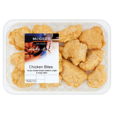 McGees McGees Your Butcher Chicken Bites 400g