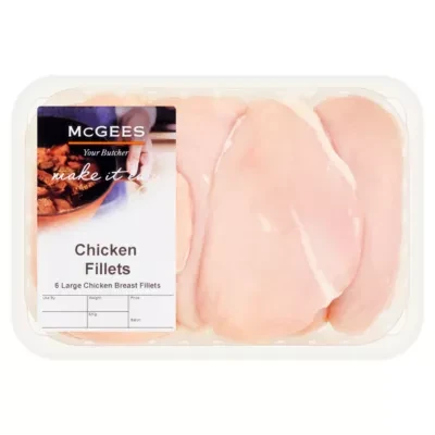 McGees 6 Large Chicken Breast Fillets 1,140g