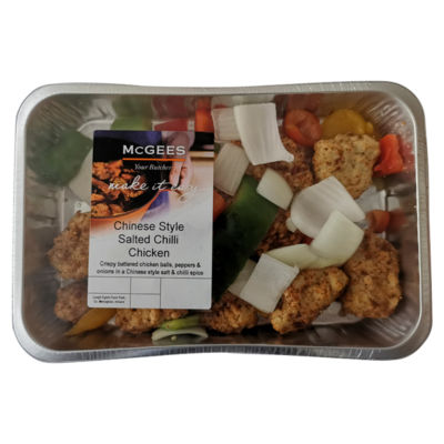McGees McGees Your Butcher Chinese Style Salted Chilli Chicken 410g
