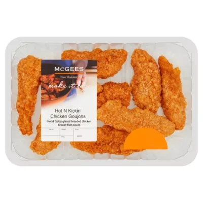 McGee's Your Butcher Hot N Kickin' Chicken Goujons 350g