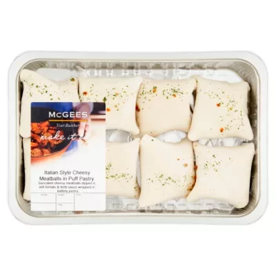 McGees Italian Style Cheesy Meatballs in Puff Pastry 520g