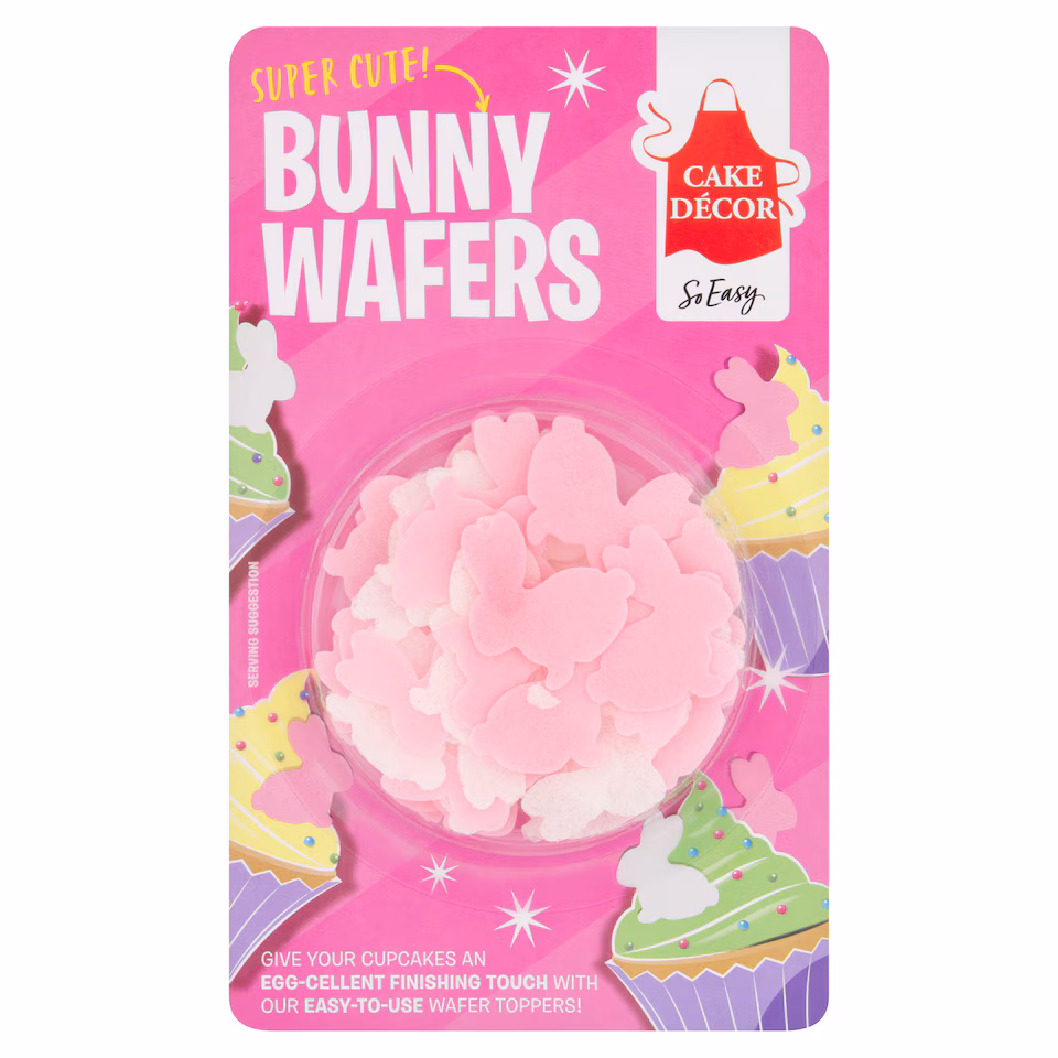 Cake Decor Edible Bunny Wafers 4g