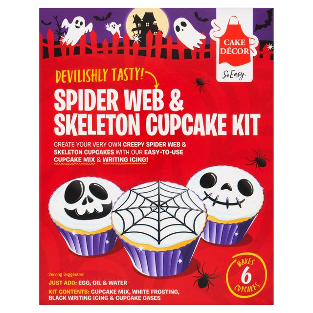 Cake Décor Spider Web Cupcake Kit 232g