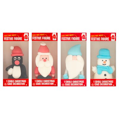 Cake Décor Xmas 3D Figure (Single)