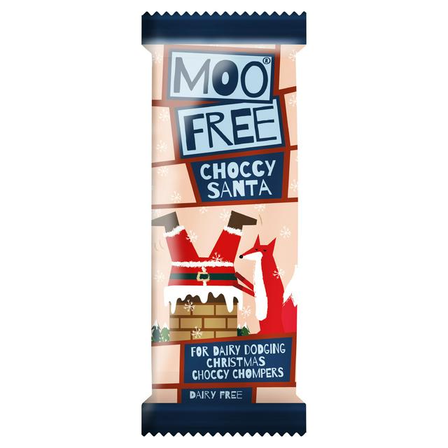 Moo Free Choccy Santa Bar 32g