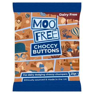 Moo Free Vegan Choccy Buttons