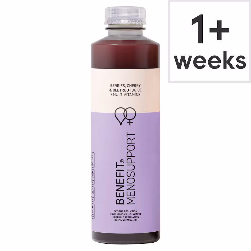 BENEFIT MENOPAUSE BERRIES, CHERRY & BEETROOT JUICE + MULTIVITAMINS 750ML.