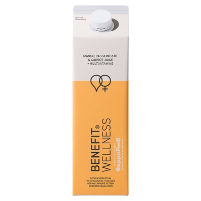 Benefit Wellness Mango, Passionfruit & Carrot Juice