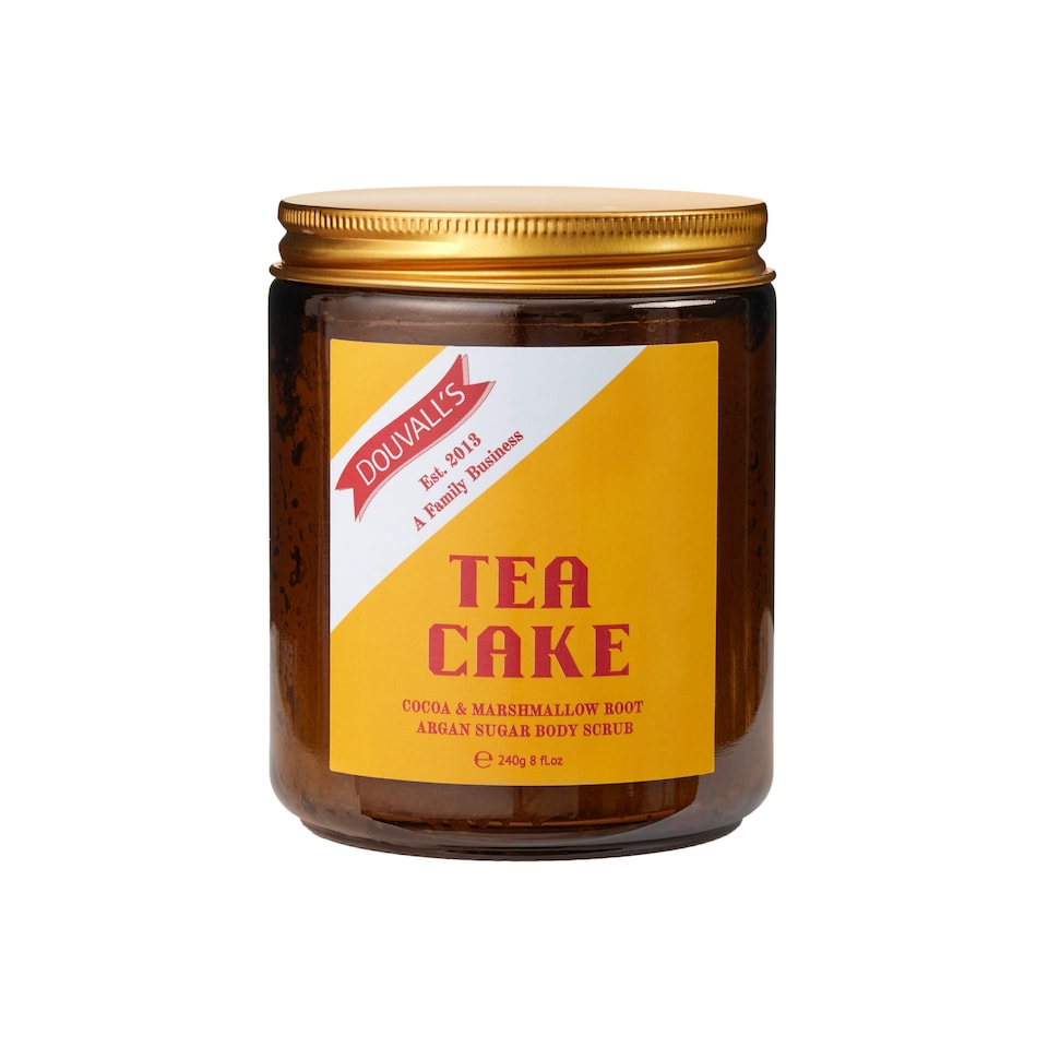 Organic Argan Sugar Body Scrub - Limited Edition Nostalgia Range TeaCake