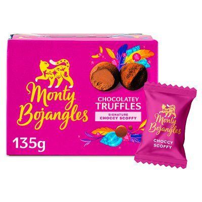 Monty Bojangles Choccy Scoffy Dusted Truffles
