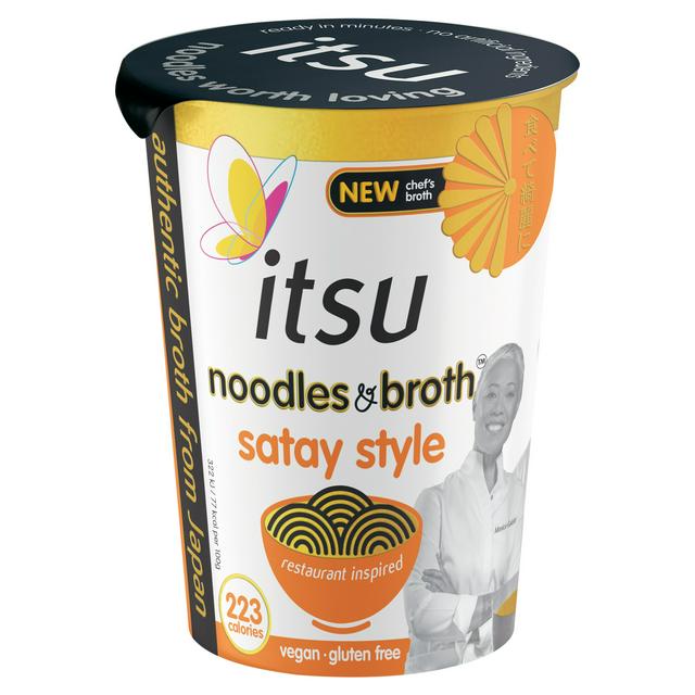 itsu Satay Rice Noodle Pot 64g