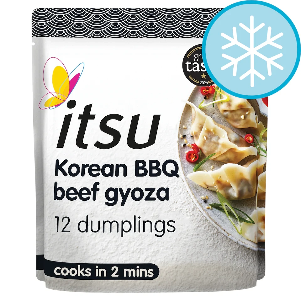 Itsu Korean Bbq Beef Gyoza 12 Dumplings 240G