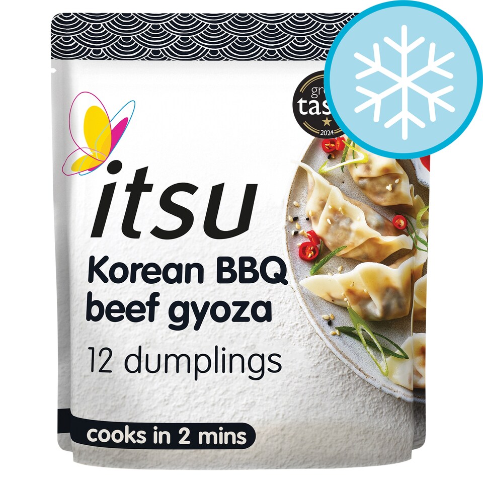 Itsu Korean Bbq Beef Gyoza 12 Dumplings 240G