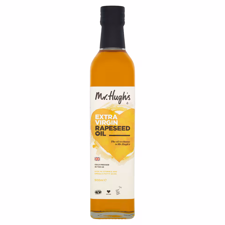 Mr Hugh's Extra Virgin Cold Pressed Rapeseed 500Ml