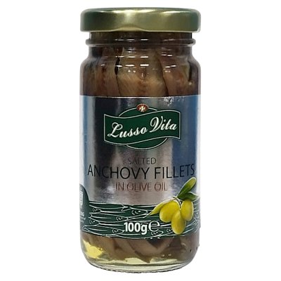 Lusso Vita Anchovy Fillets in Olive Oil