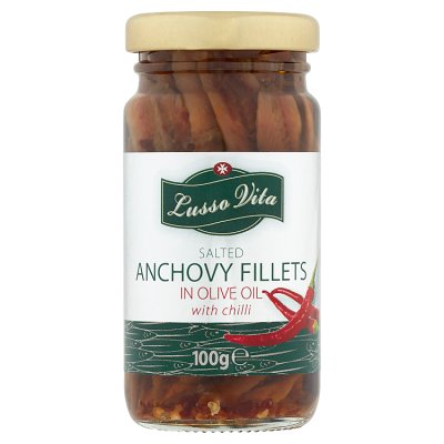 Lusso Vita Anchovy Fillets with Chilli