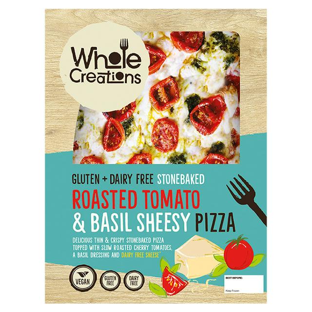 Whole Creations Dairy & Gluten Free Roasted Tomato & Basil Sheesy Pizza 275g