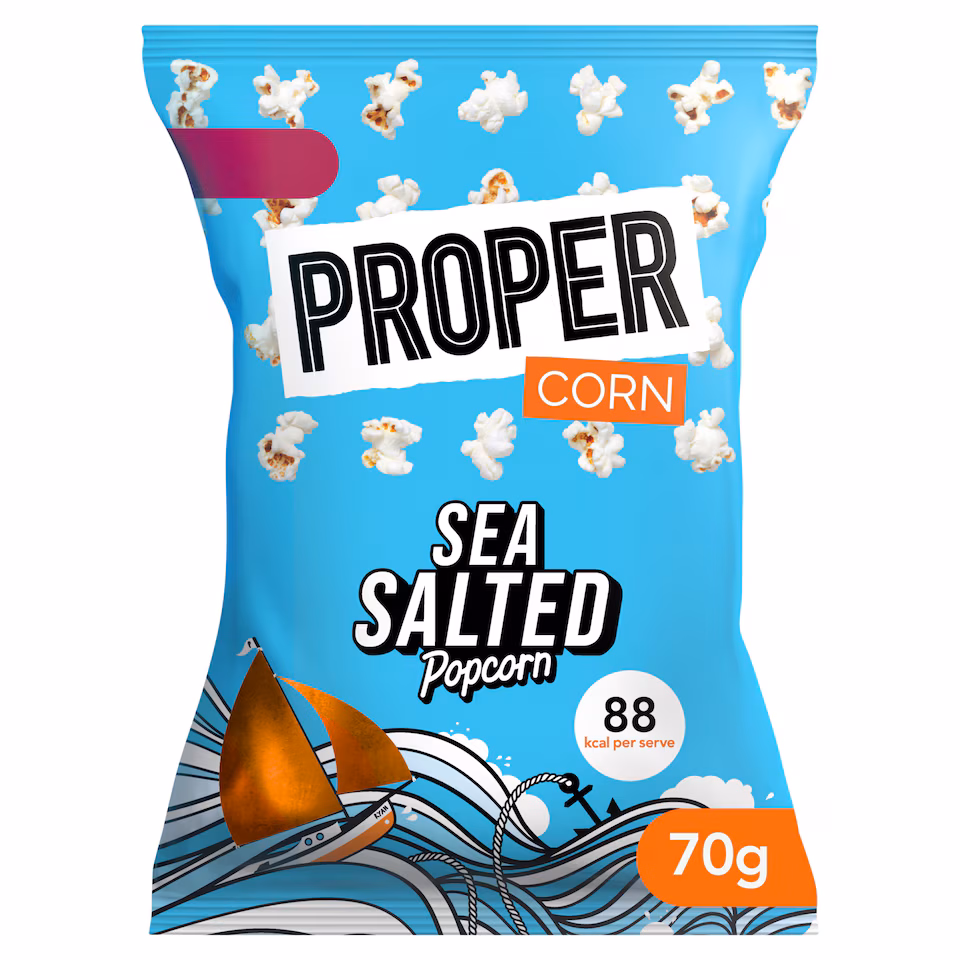 Proper Sea Salted Popcorn 70g