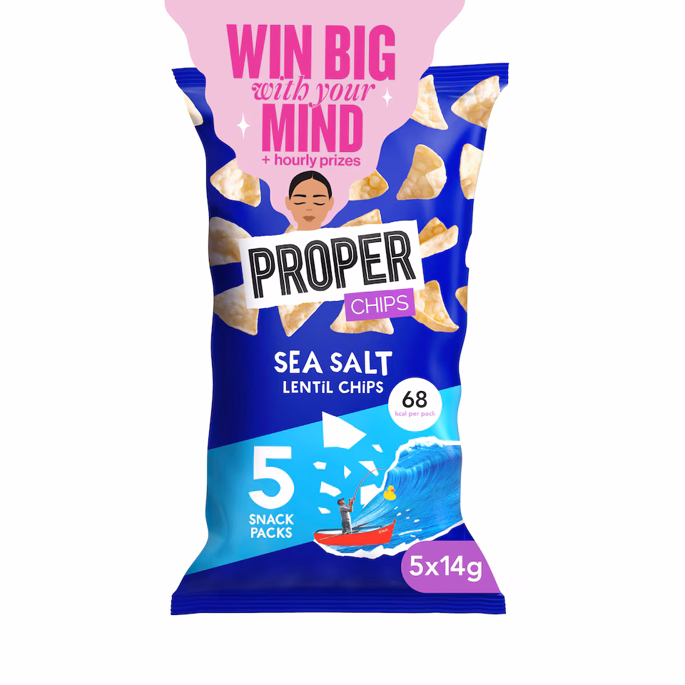 PROPERCHIPS SEA SALT 5x14G