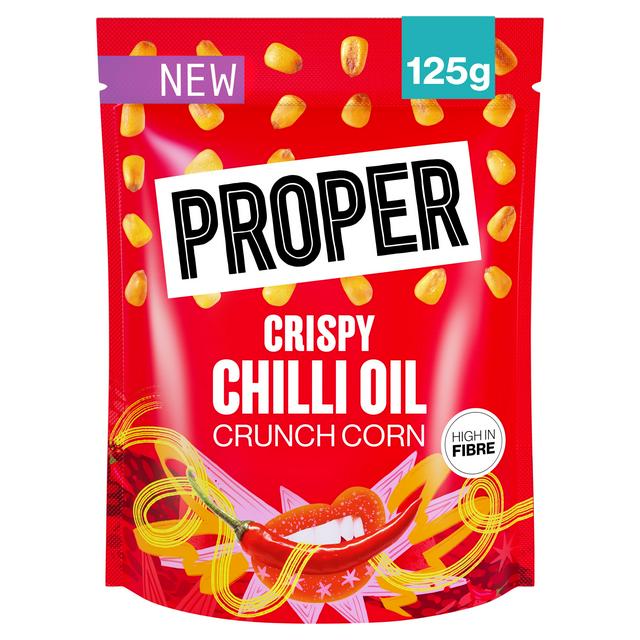 Proper Crispy Chilli Oil Crunch Corn 125g