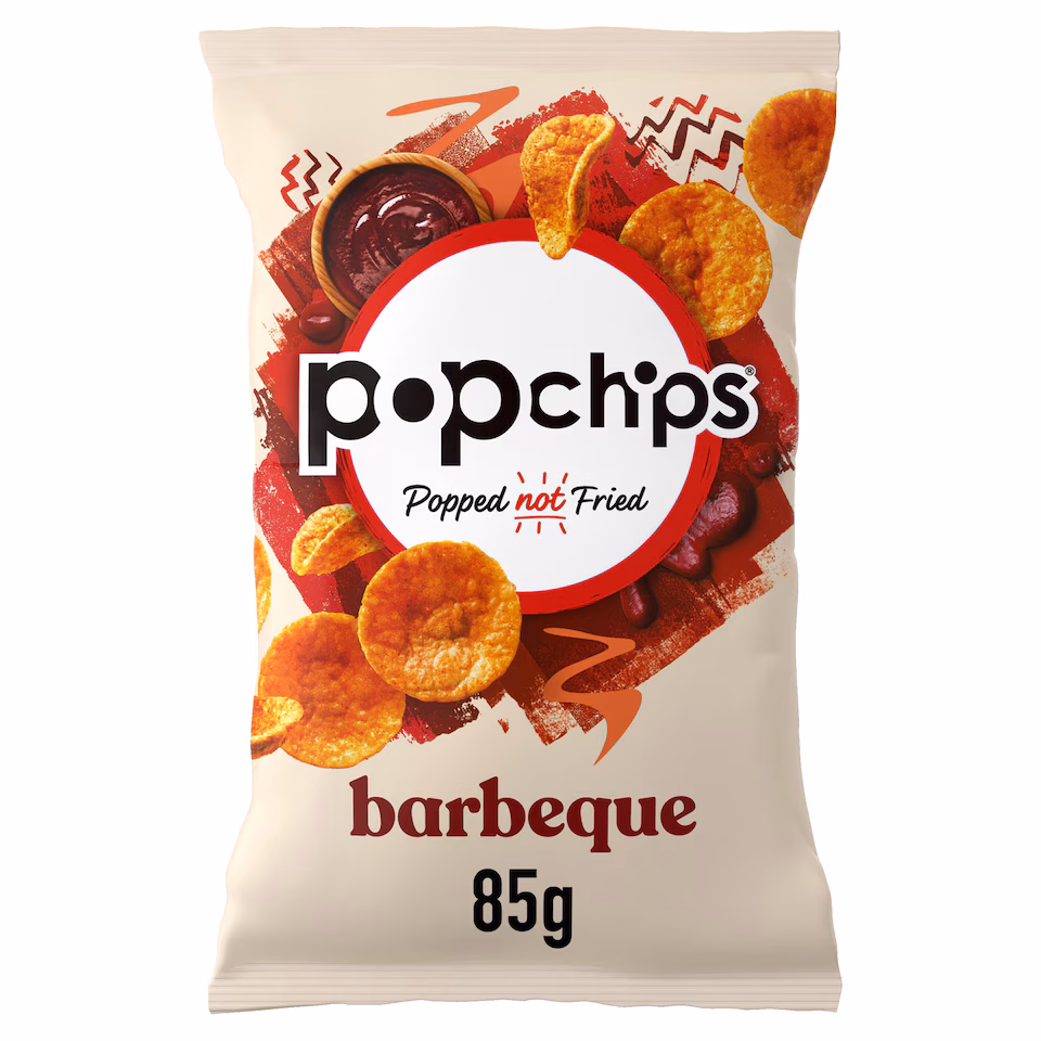 Popchips Barbeque Sharing Crisps 85g