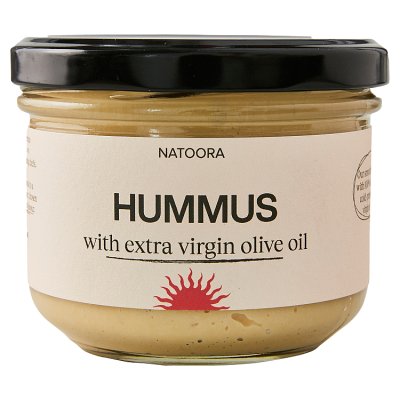 Natoora Hummus with Extra Virgin Olive Oil