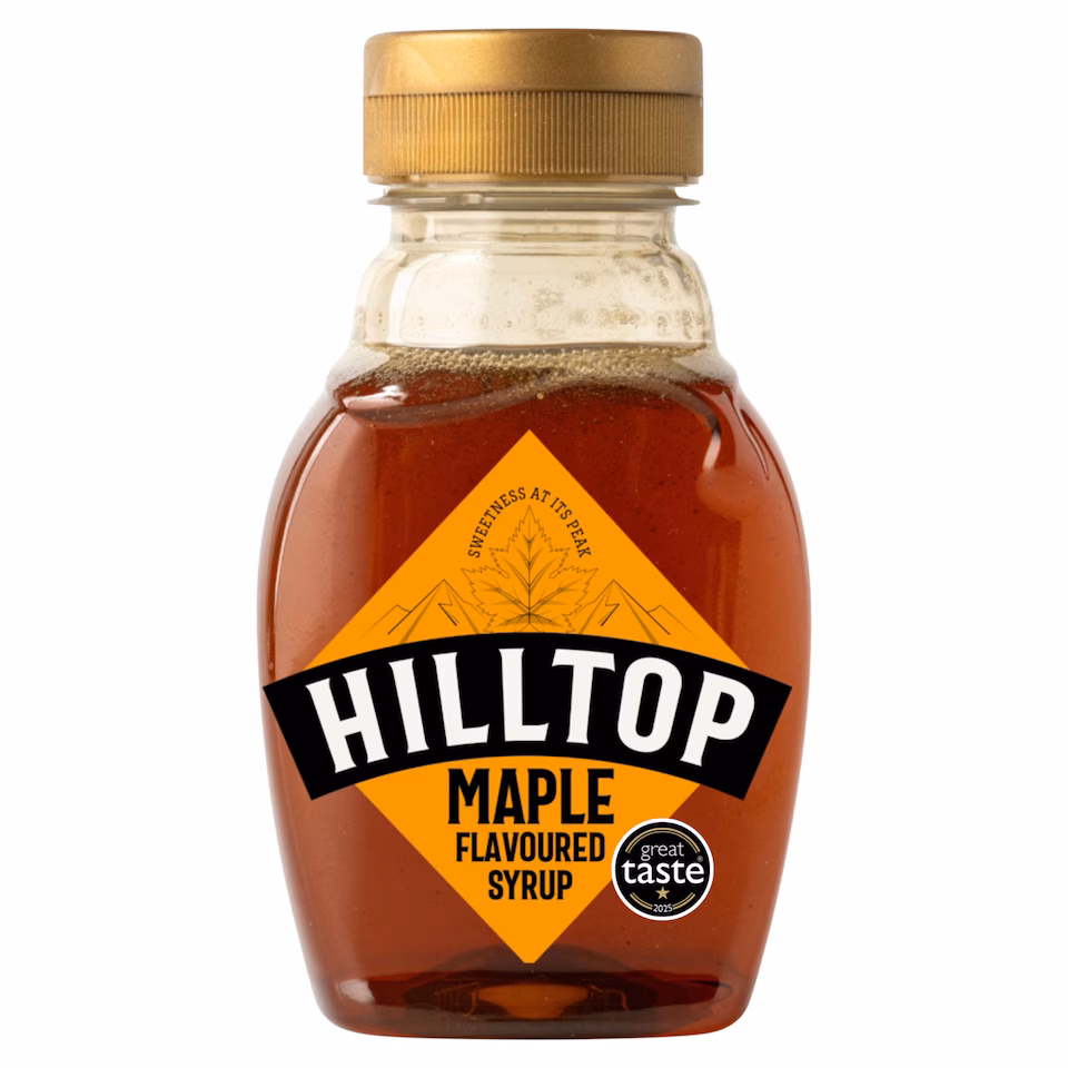 Hilltop Maple Flavoured Syrup 230G