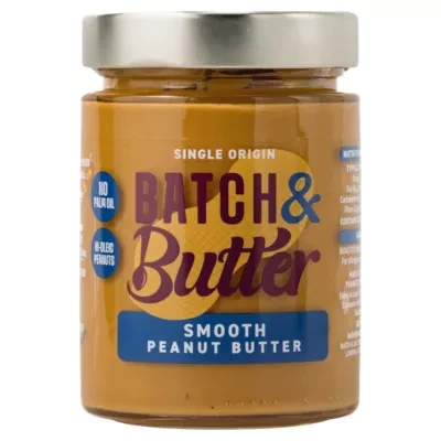 Batch & Butter Smooth Peanut Butter 340g