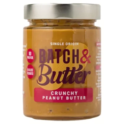 Batch & Butter Crunchy Peanut Butter 340g