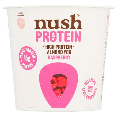 Nush Protein Raspberry Dairy Free Almond Yogurt Alternative