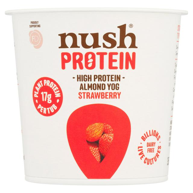 Nush Protein Strawberry Almond Yoghurt 350g
