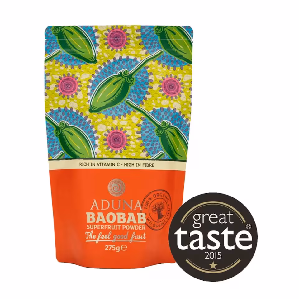 Baobab Superfruit Powder, Organic 275g (Aduna)