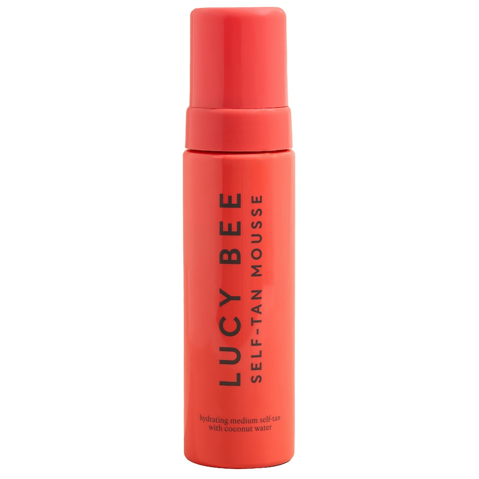 Lucy Bee Self-Tan Mousse Medium to Dark, Vegan & Cruelty Free Tan 200ml