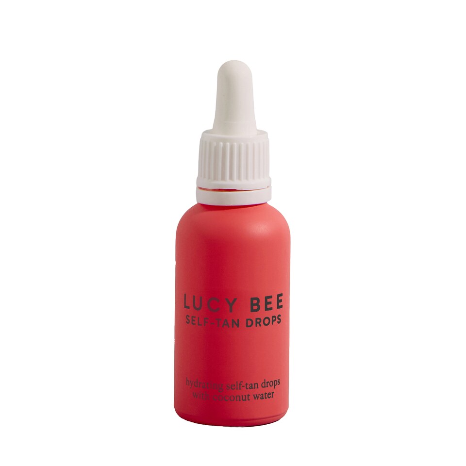 Lucy Bee Self-Tan Drops, Customisable Fragrance Free Face & Body Tan, Vegan & Cruelty Free 30ml