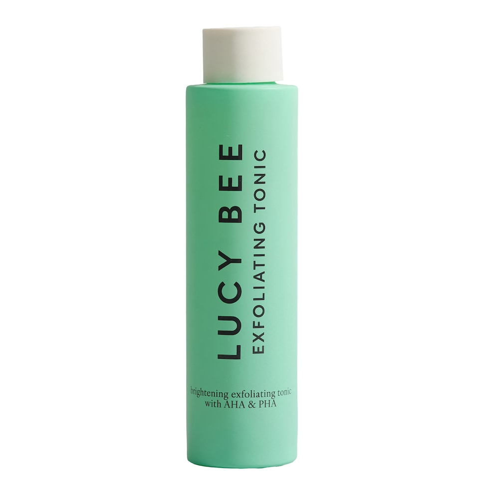 Lucy Bee Organic AHA & PHA Exfoliating Tonic, Hydrating Daily Toner 100ml