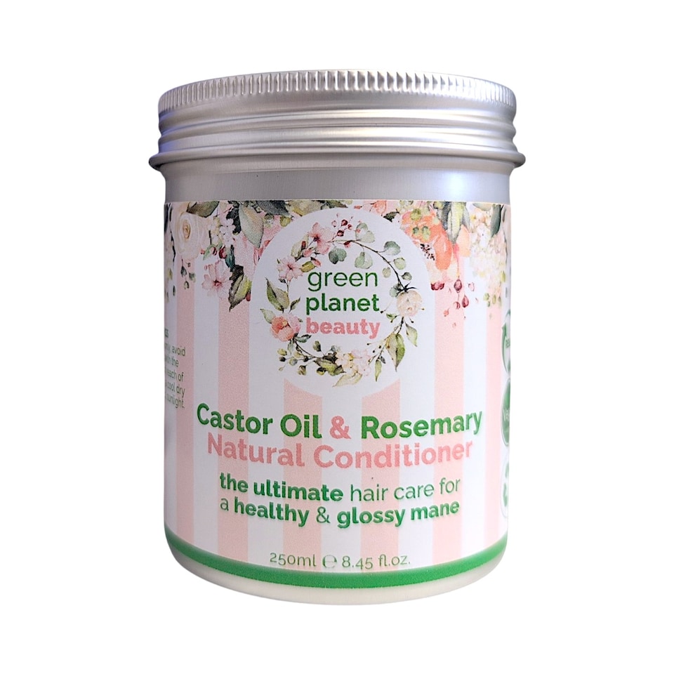 Natural Vegan Castor Conditioner with Rosemary Oil 250ml