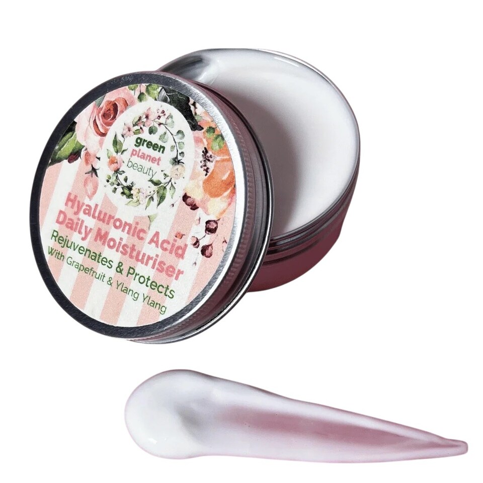 Vegan Hyaluronic Acid Moisturiser with Grapefruit and Ylang Ylang 50ml