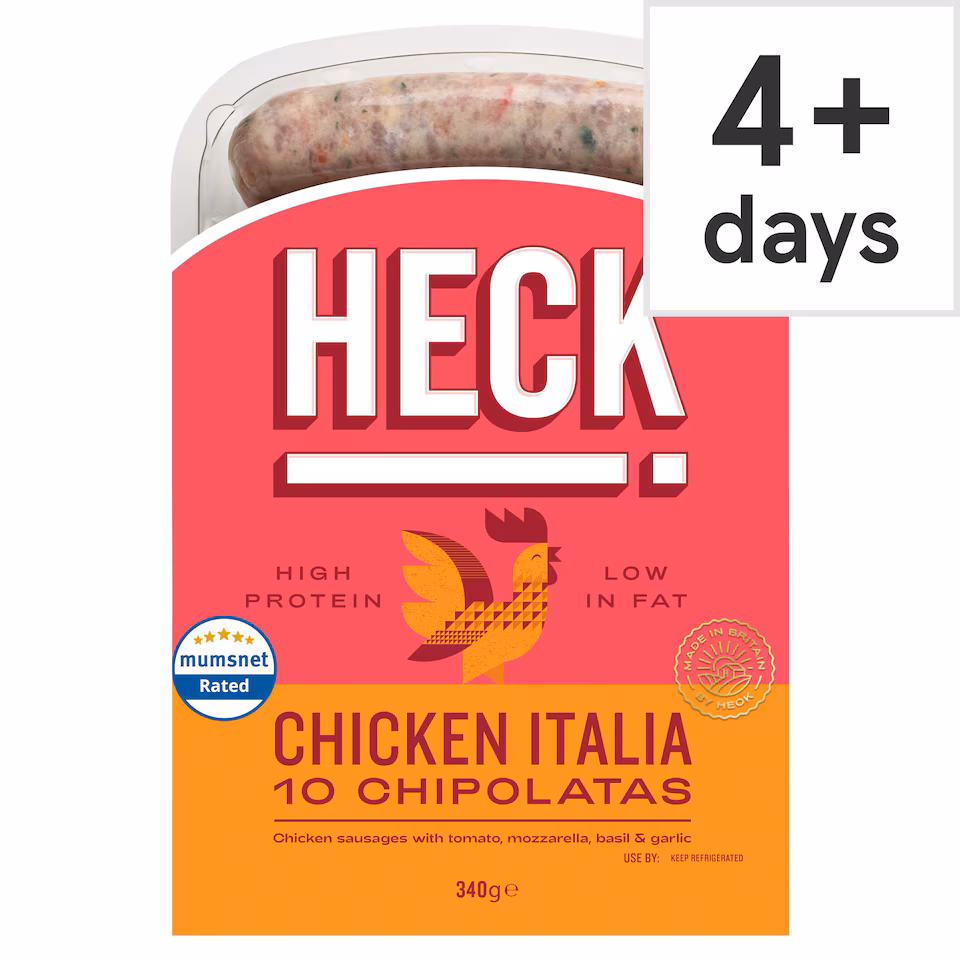 Heck Chicken 10 Italia Sausages 340G