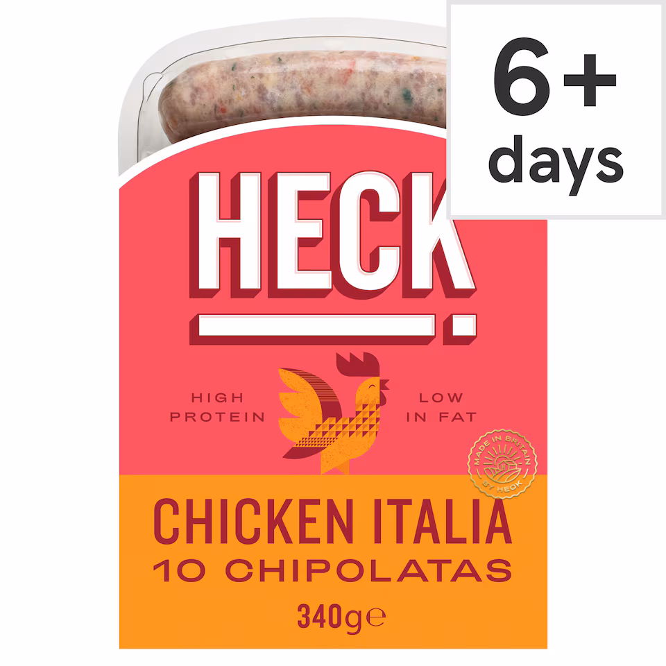 Heck Chicken 10 Italia Sausages 340G