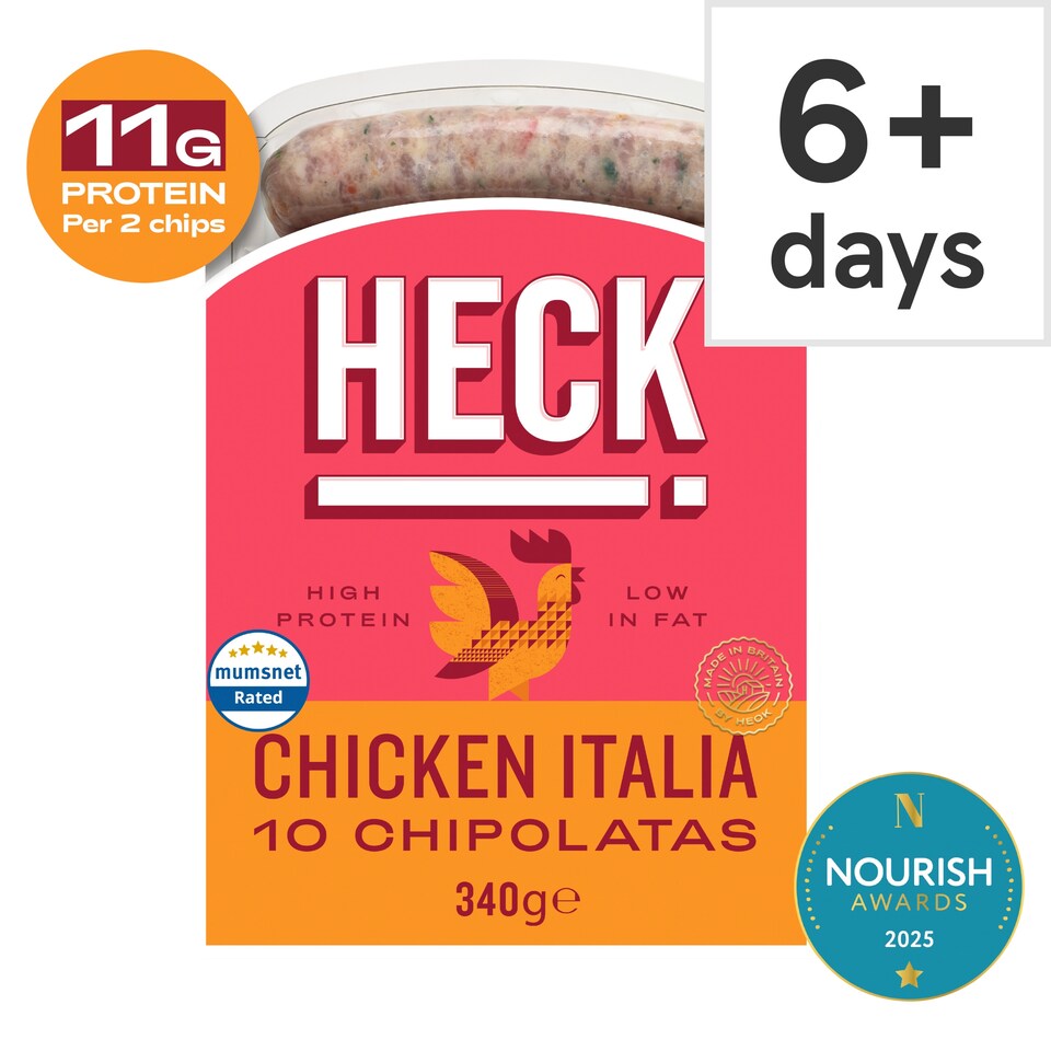 Heck Chicken 10 Italia Sausages 340G