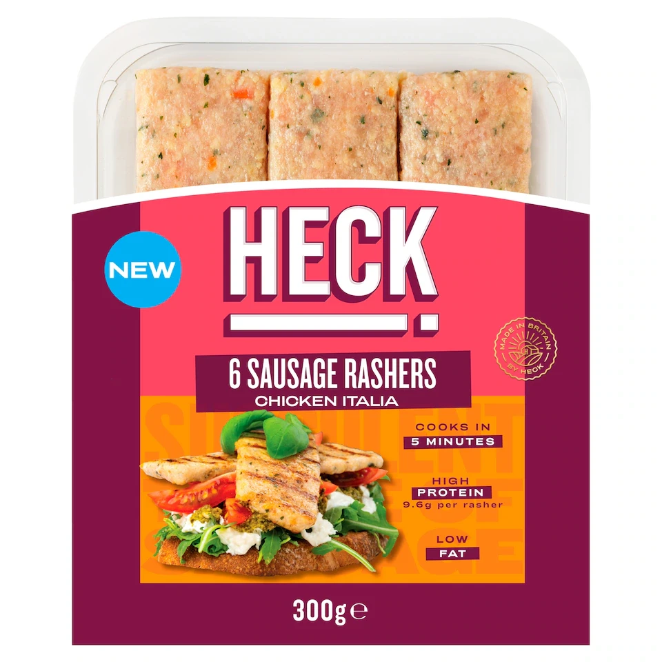 HECK Chicken Italia Sausage Rashers 300g