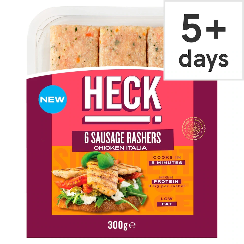 HECK Chicken Italia Sausage Rashers 300g