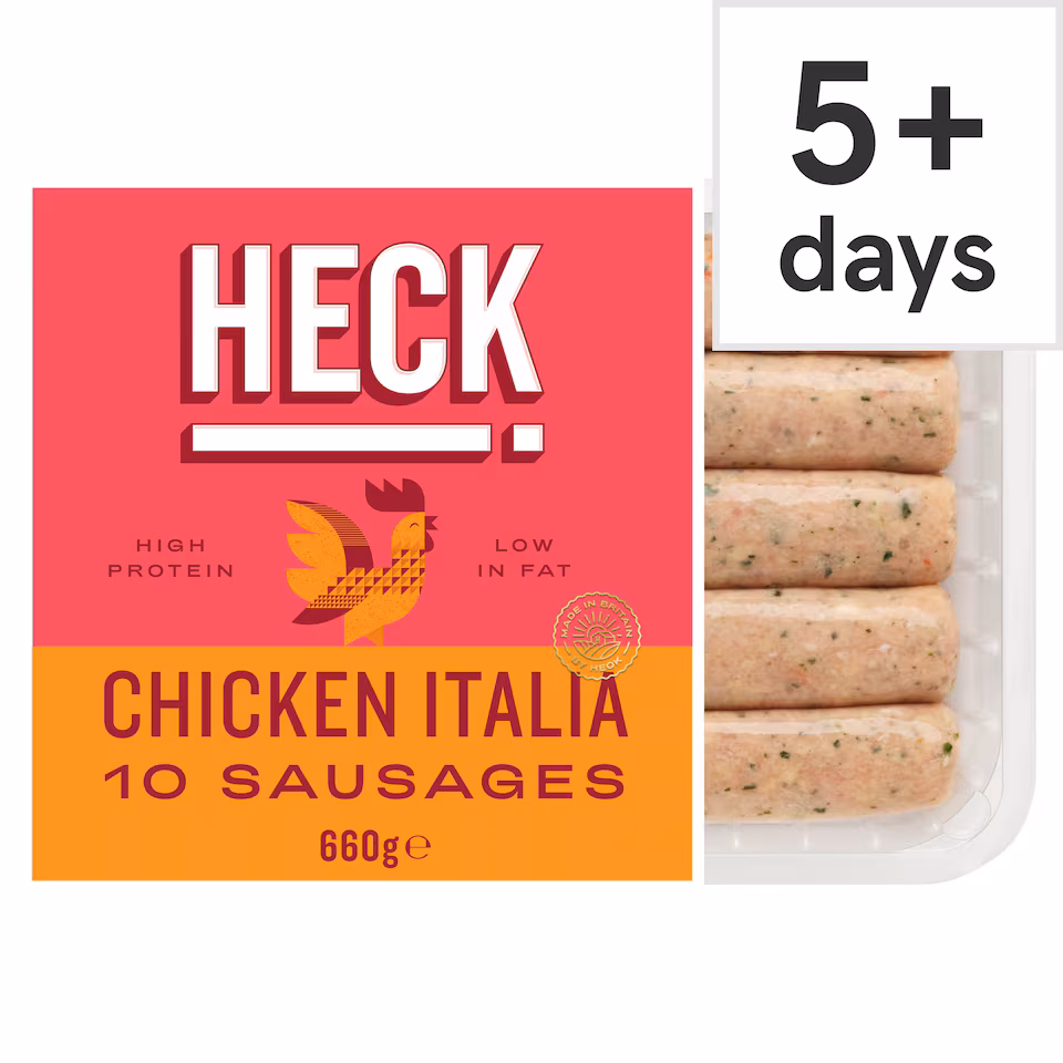 HECK! Chicken Italia 10 Sausages 660g