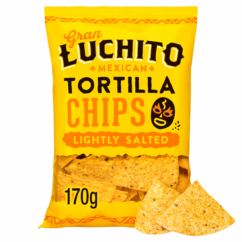 Gran Luchito Lightly Salted Tortilla Chips 170G